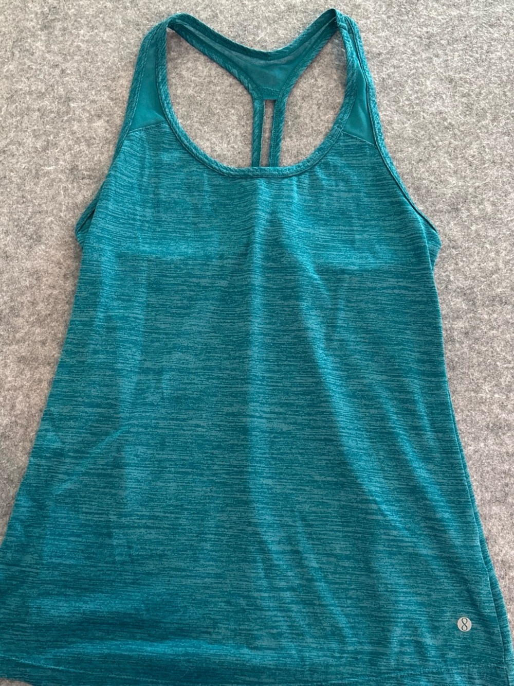 Layer 8 Teal Strappy Racerback Tank